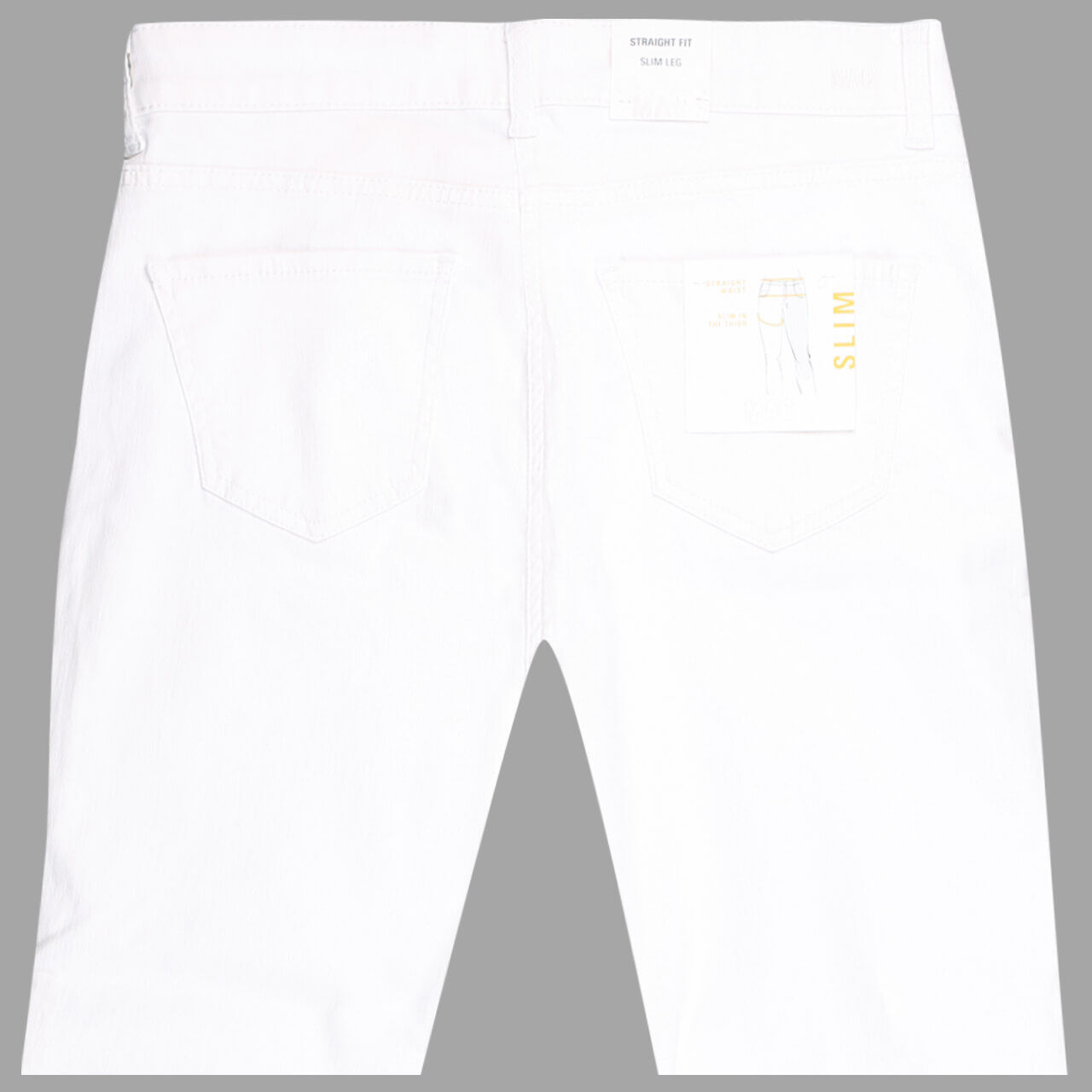 MAC Jeans Slim 7/8 für Damen in Weiß, FarbNr.: D010