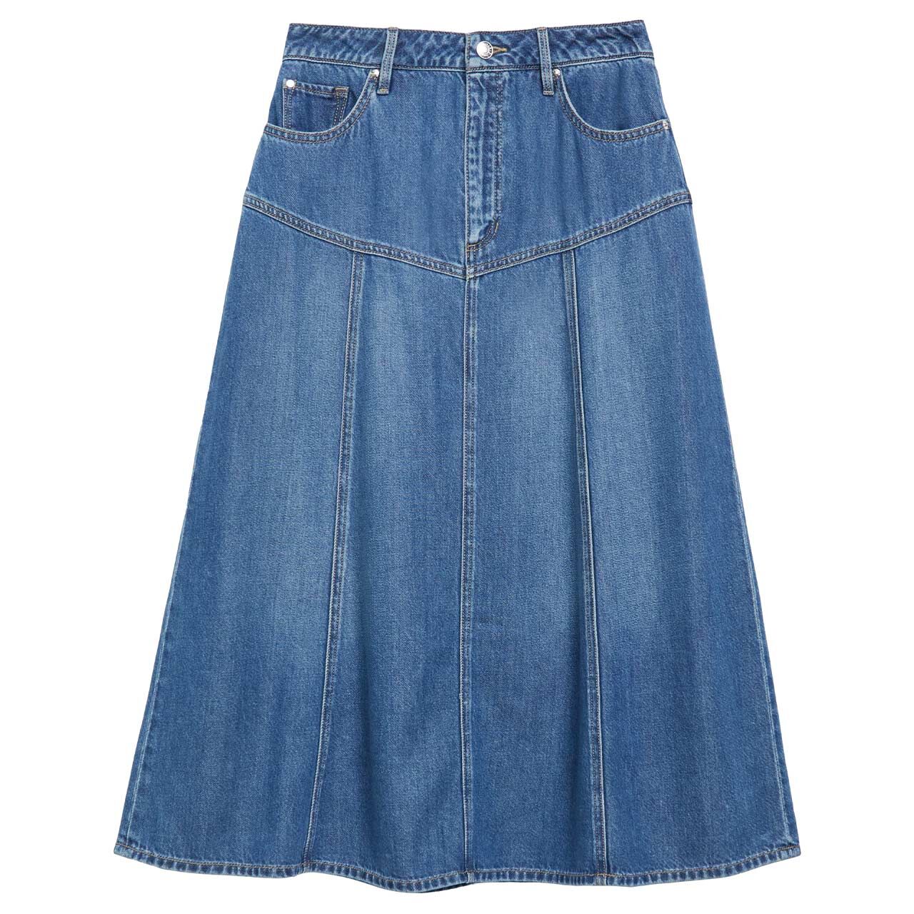 s.Oliver Jeansrock blue patchwork