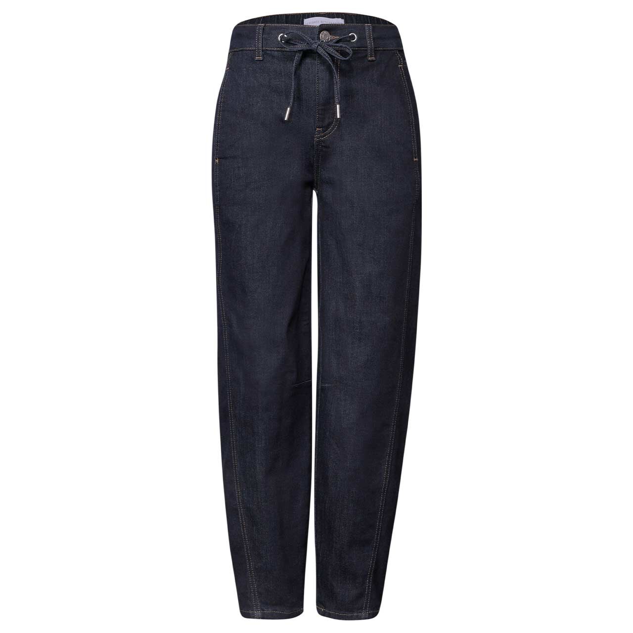 Street One Karlie Barrel Ankle Jeans rinsed soft washed