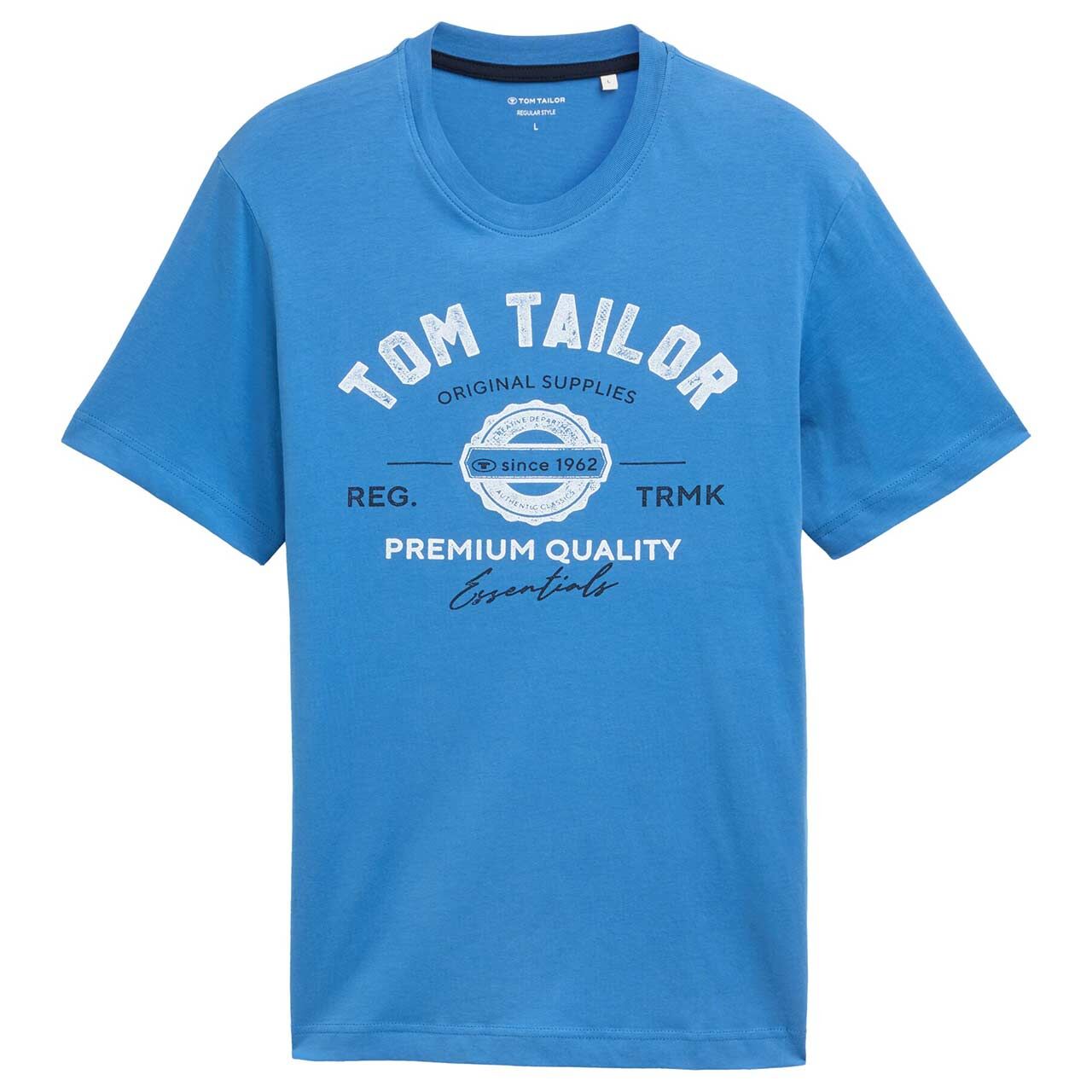 Tom Tailor Herren T-Shirt sapphire blue Tom Tailor Herren T-Shirt sapphire blue