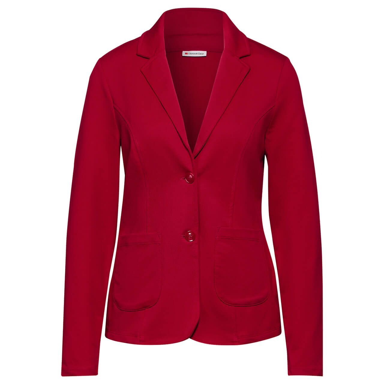 Street One Damen Blazer Basic intense red