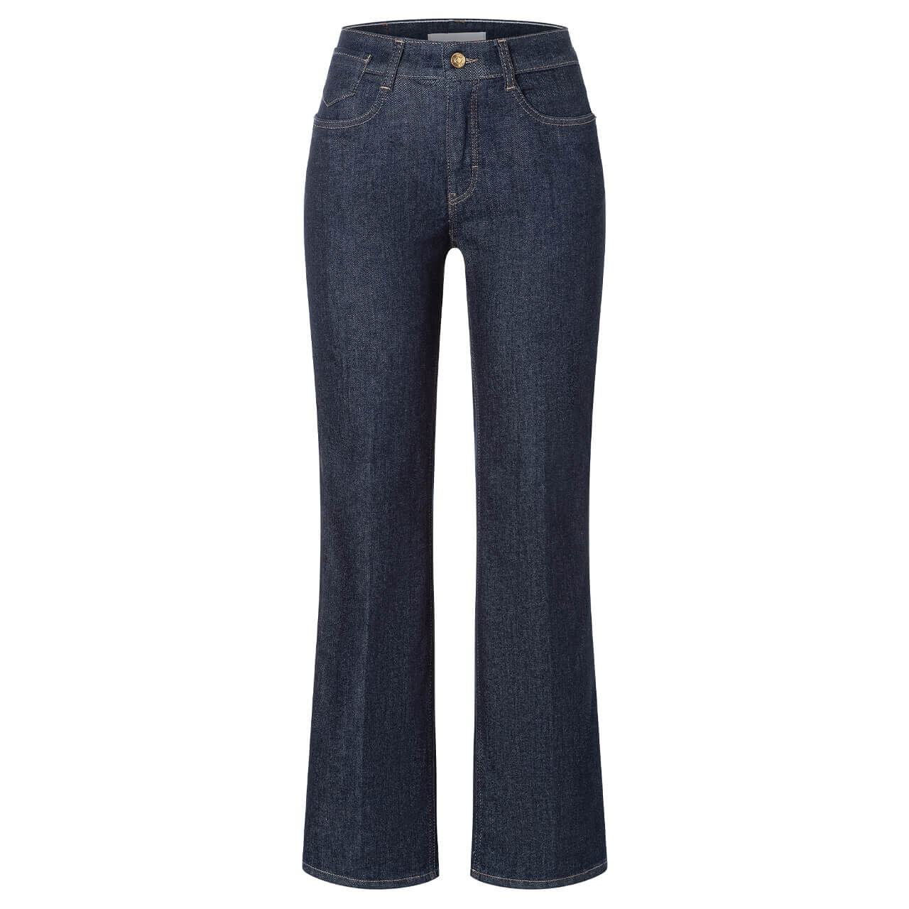 Stretch Damenjeans Laura von MAC in Dunkelblau, Vorderansicht