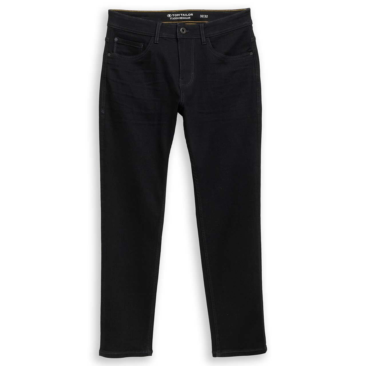 Herrenjeans Josh von Tom Tailor in Schwarz, Vorderansicht