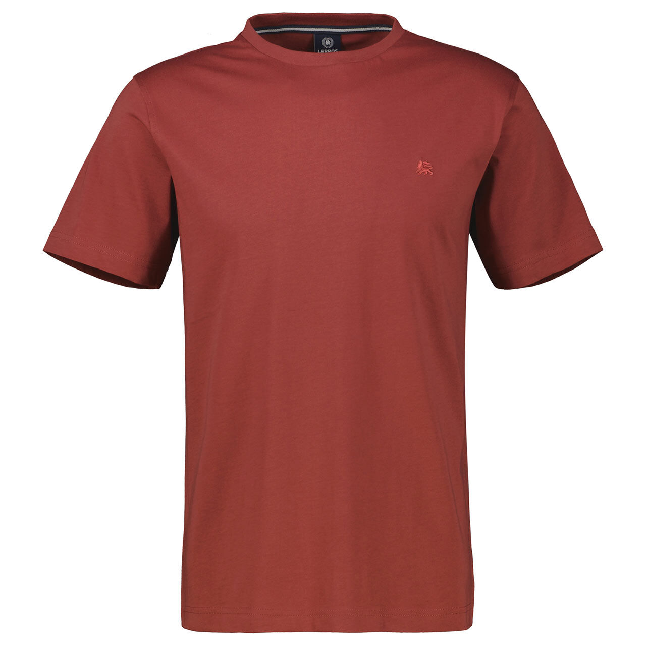 Lerros Herren T-Shirt earth red Lerros Herren T-Shirt earth red