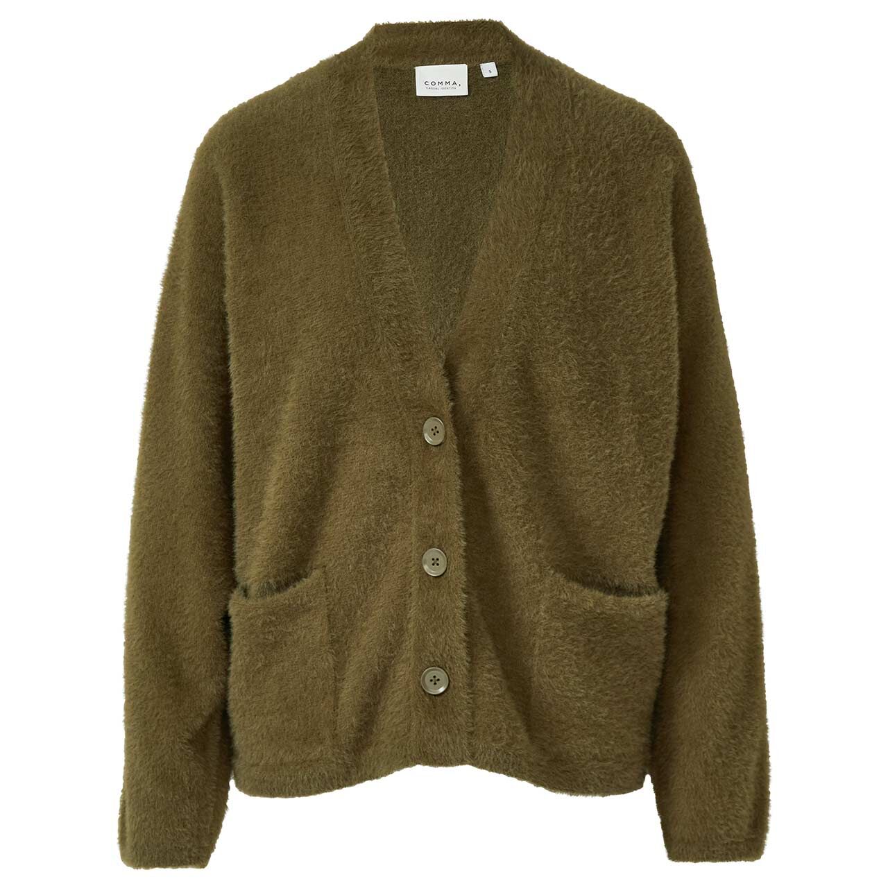 Comma Damen Strickjacke olive night