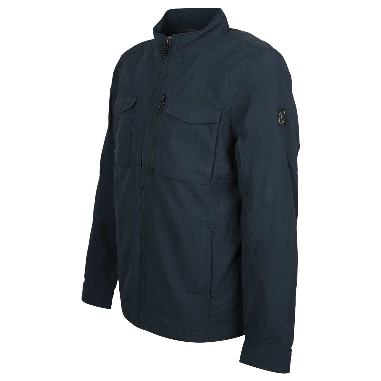 Herren Jacke von Casa Moda in Dunkelblau, Seitenansicht