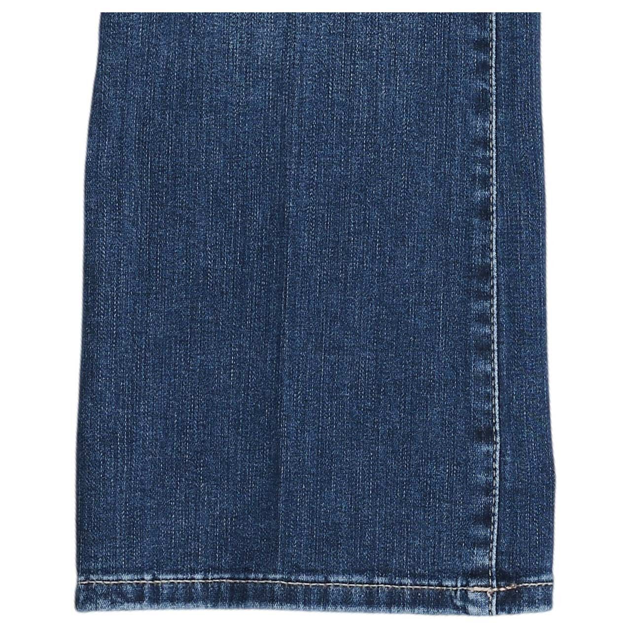 Damen 7/8 Jeans Dream Kick von MAC in Blau angewaschen, Vorderansicht