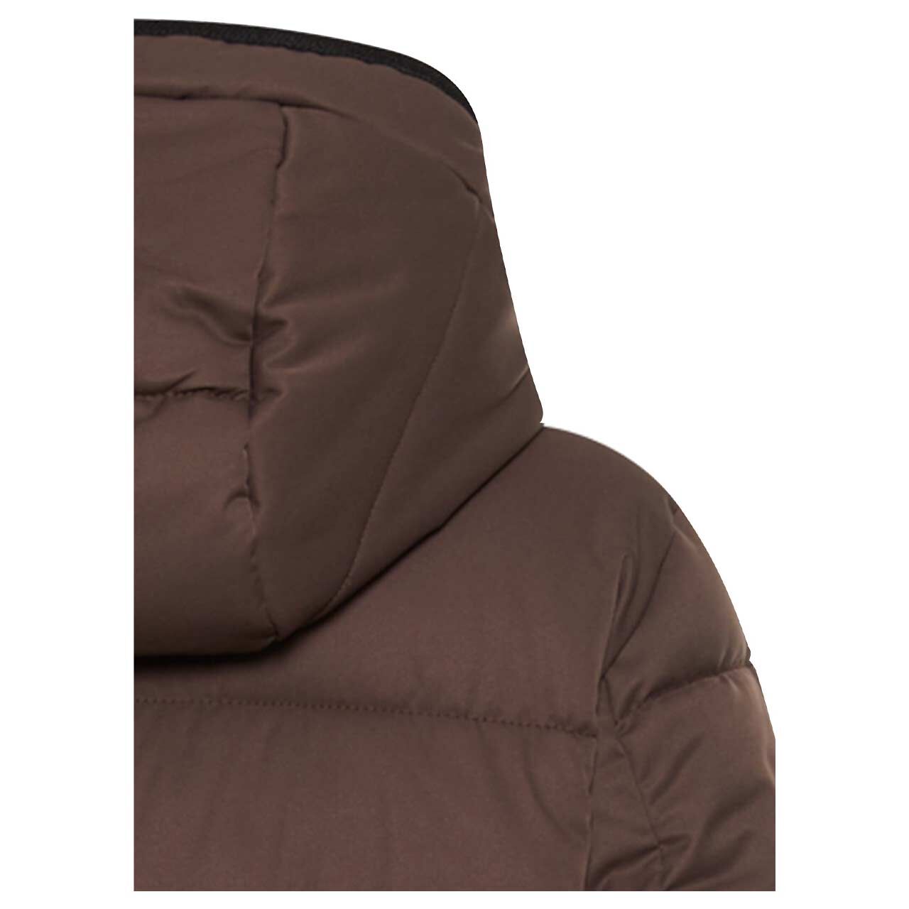 Damen Parka von Camel active in Dunkelbraun, detaillierte Rückansicht