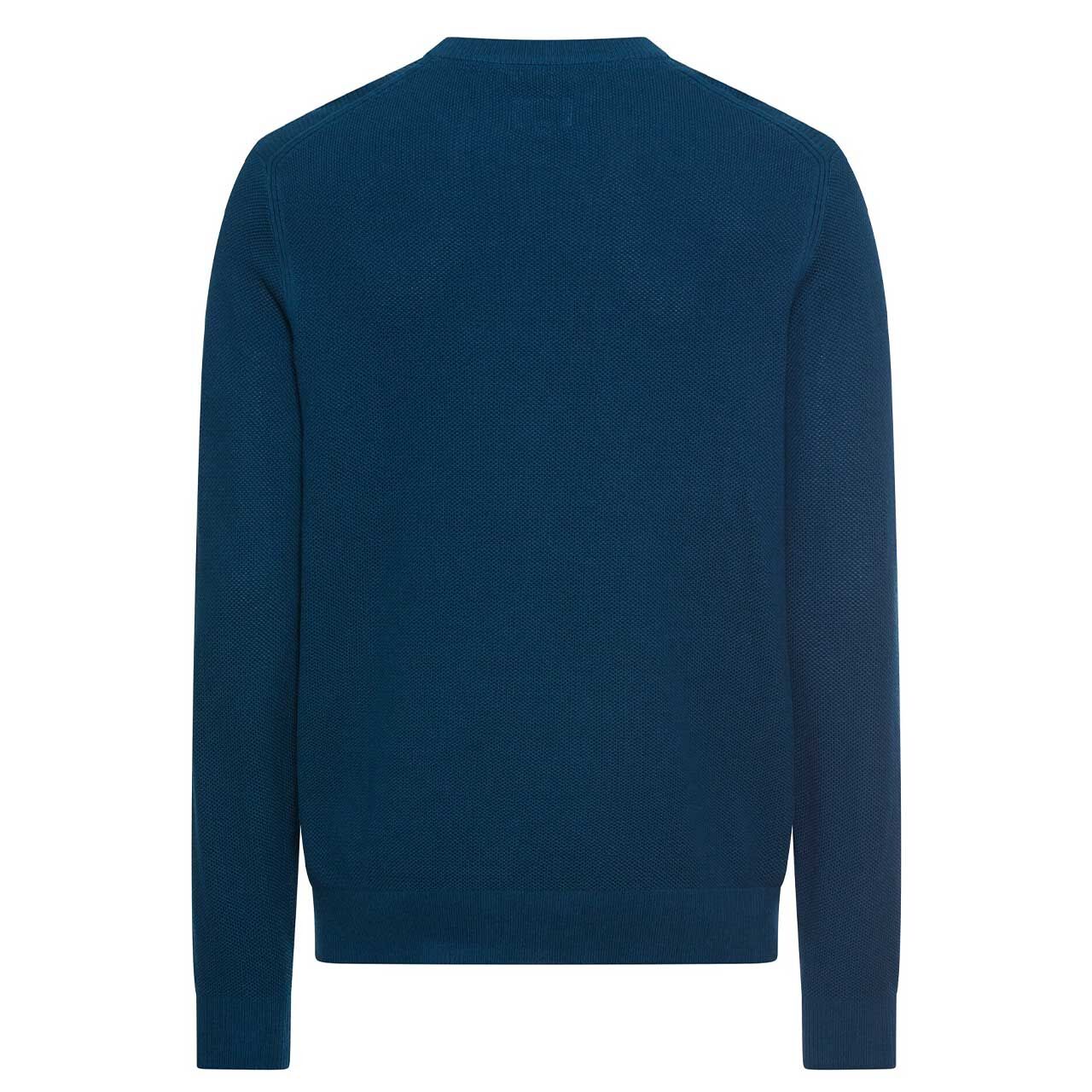 Herren Pullover von Camel active in der Farbe Blau, Rückansicht