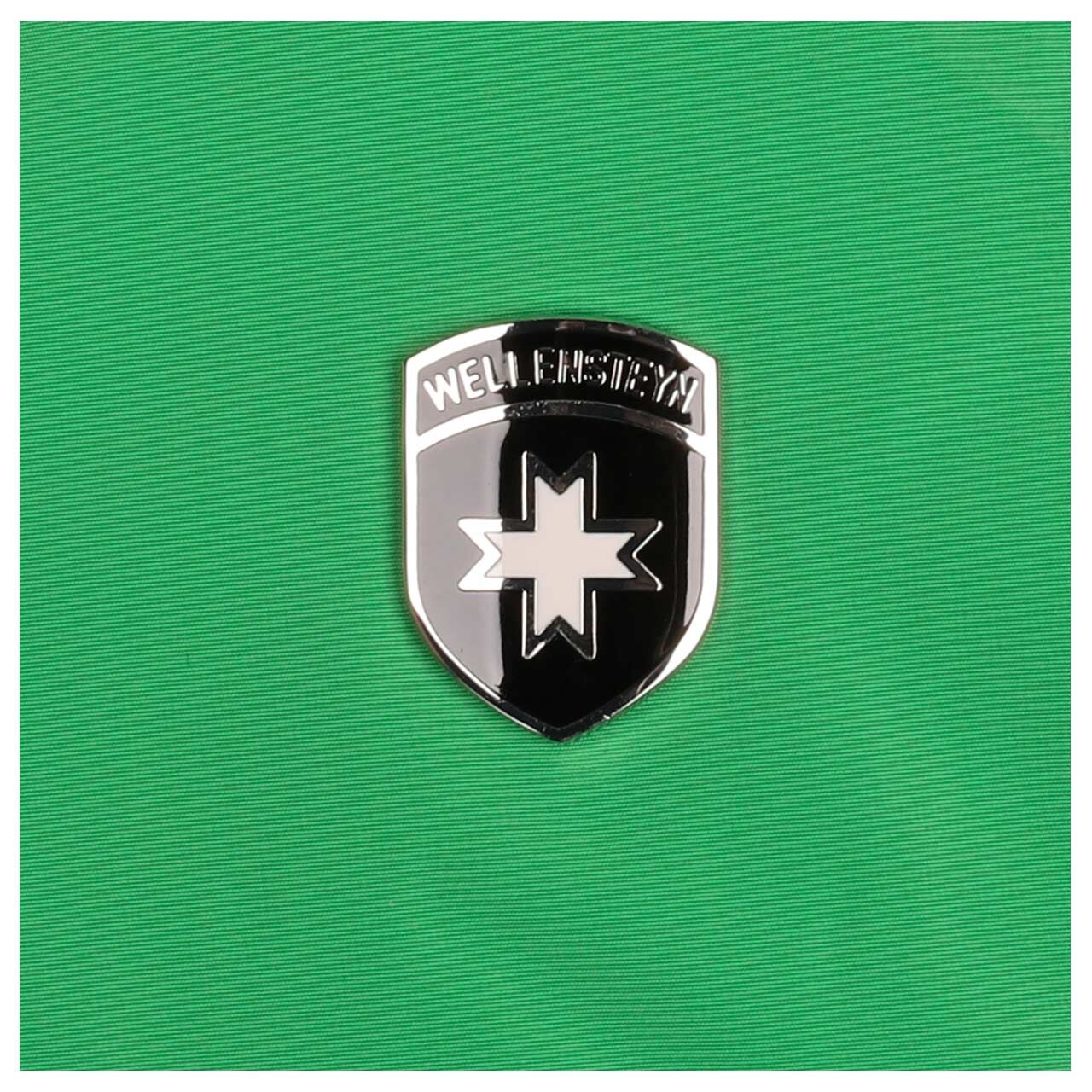 Damen Jacke Stockholm von Wellensteyn in Grün, Detailansicht Markenlogo