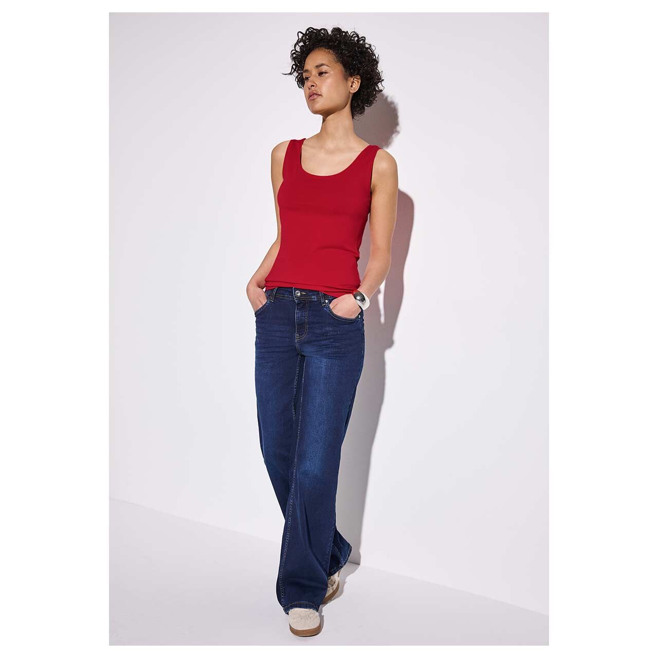 Street One Damen Top Anni glory red