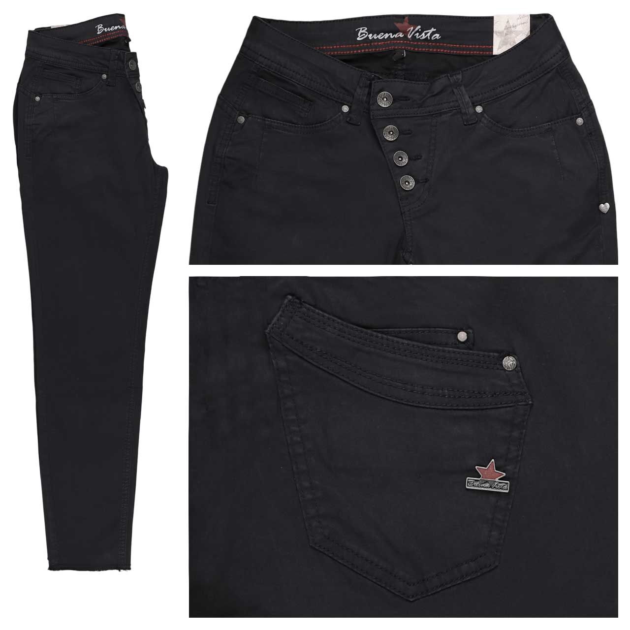 Buena Vista Malibu 7/8 Stretch Twill Baumwollhose soft dark blue