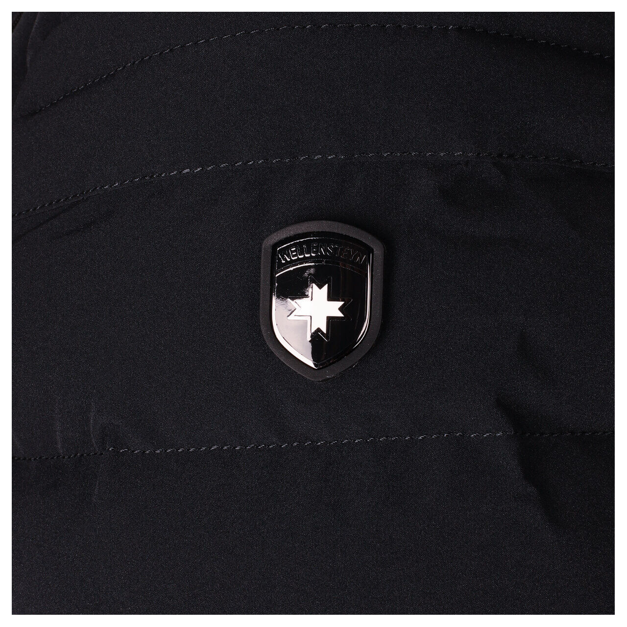 Herren Jacke Molecule/MOL Men von Wellensteyn in Dunkelblau-Weiß, Detailansicht vom Logo