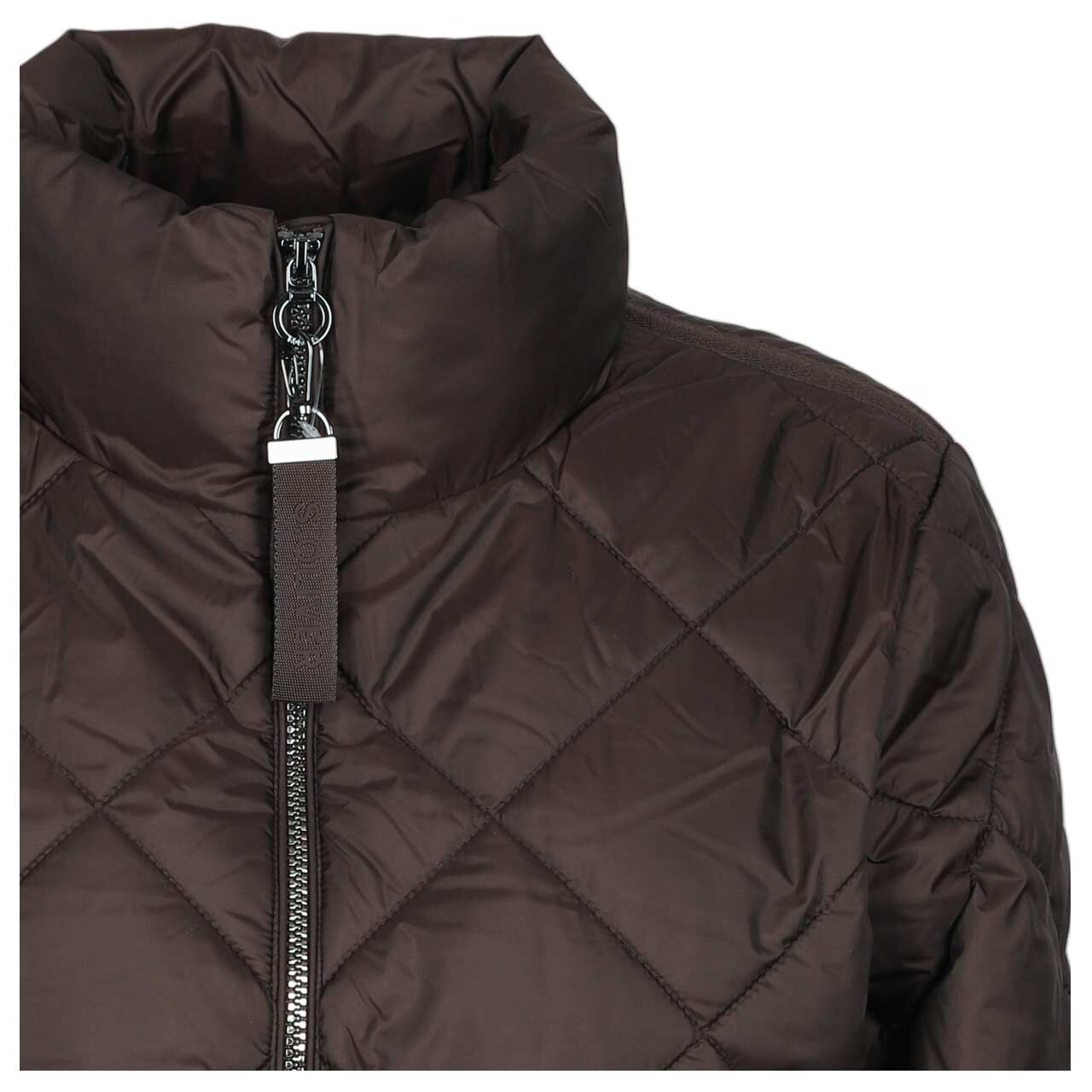 Damen Jacke von s.Oliver in Dunkelbraun, Detailansicht von vorne