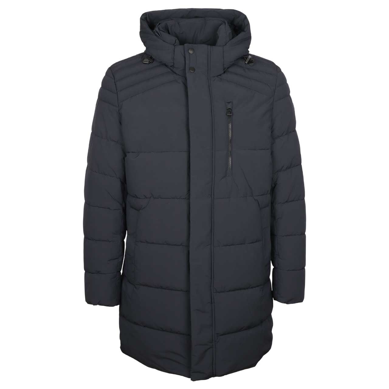 Lerros Herren Mantel functional blue night