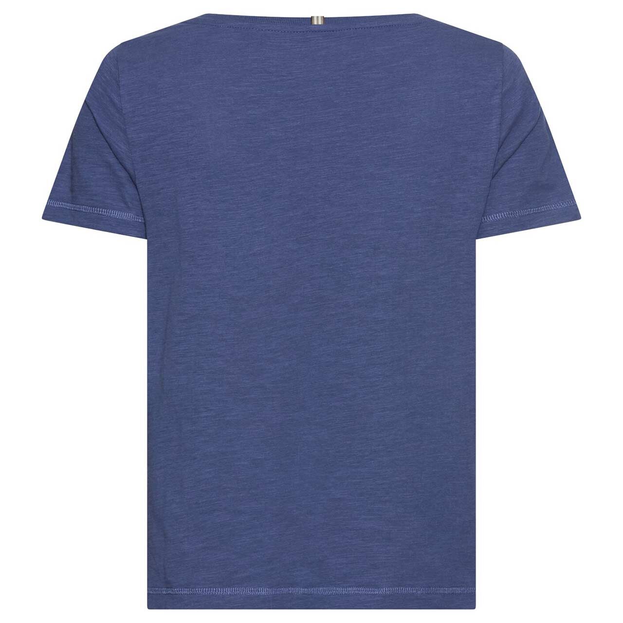 Damen T-Shirt von Camel active in Dunkelblau meliert, Rückansicht