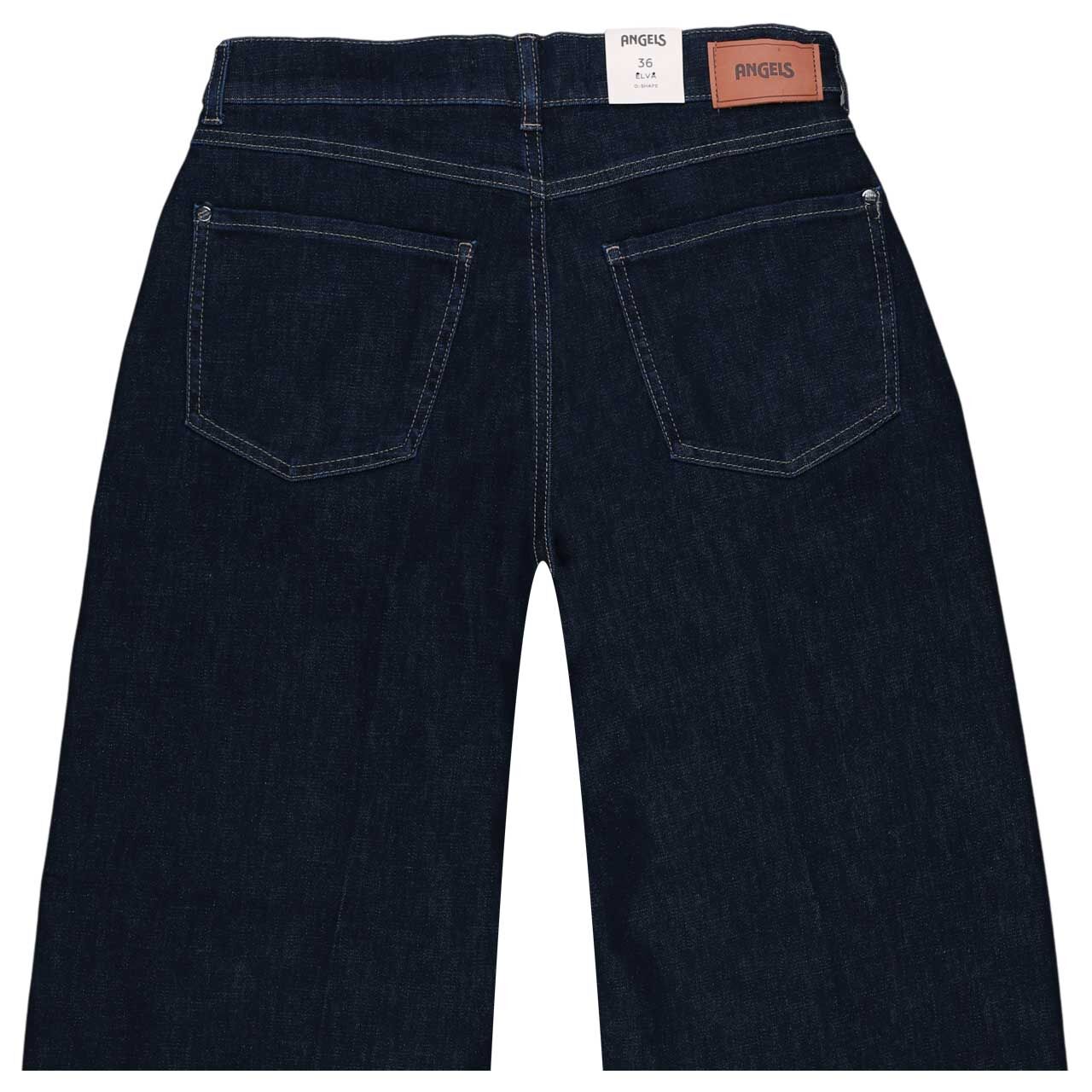 Damen Ankle Jeans Elva von Angels in Dunkelblau, detaillierte Rückansicht