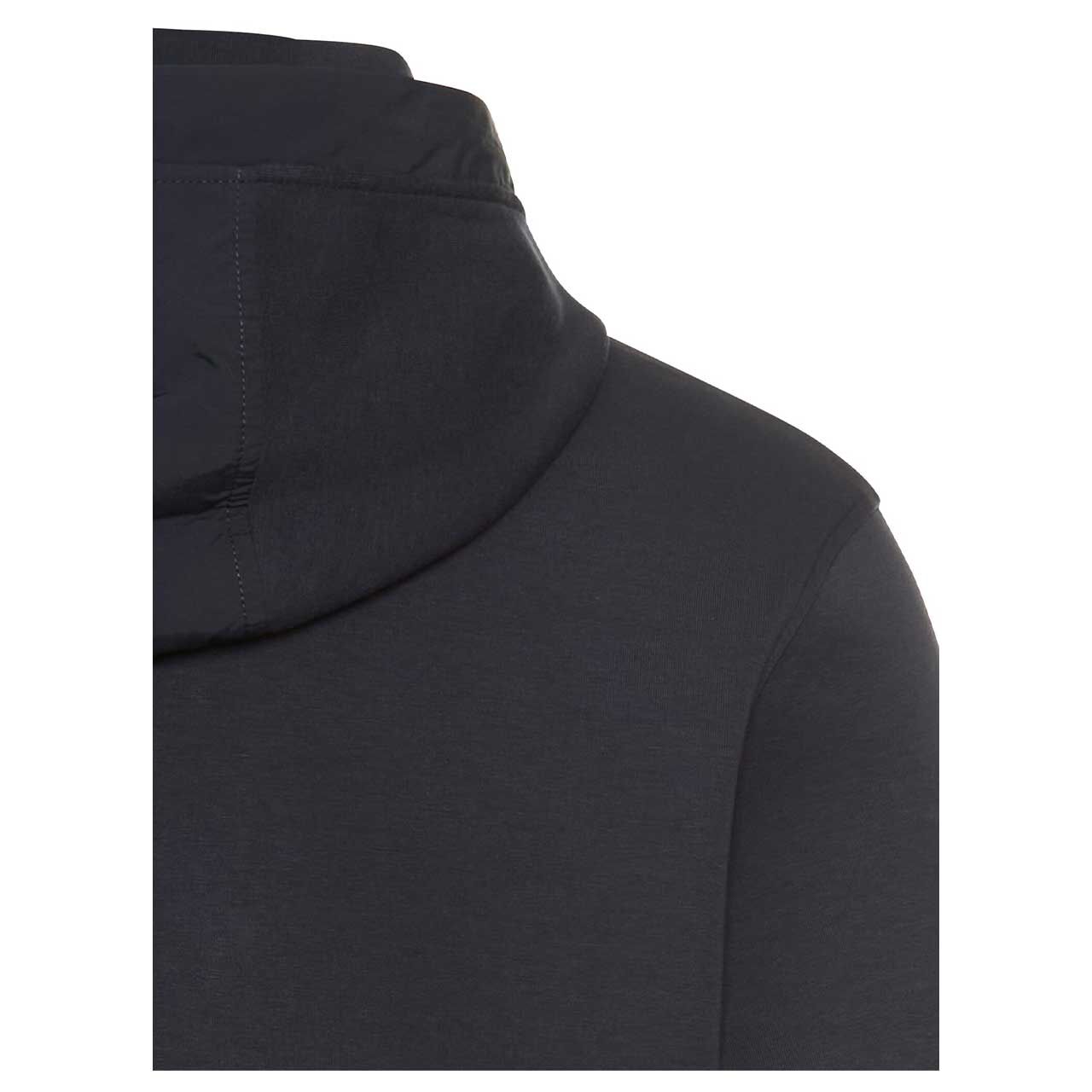 Herren Hoodie Sweatshirt von Camel active in Dunkelblau, detaillierte Rückansicht