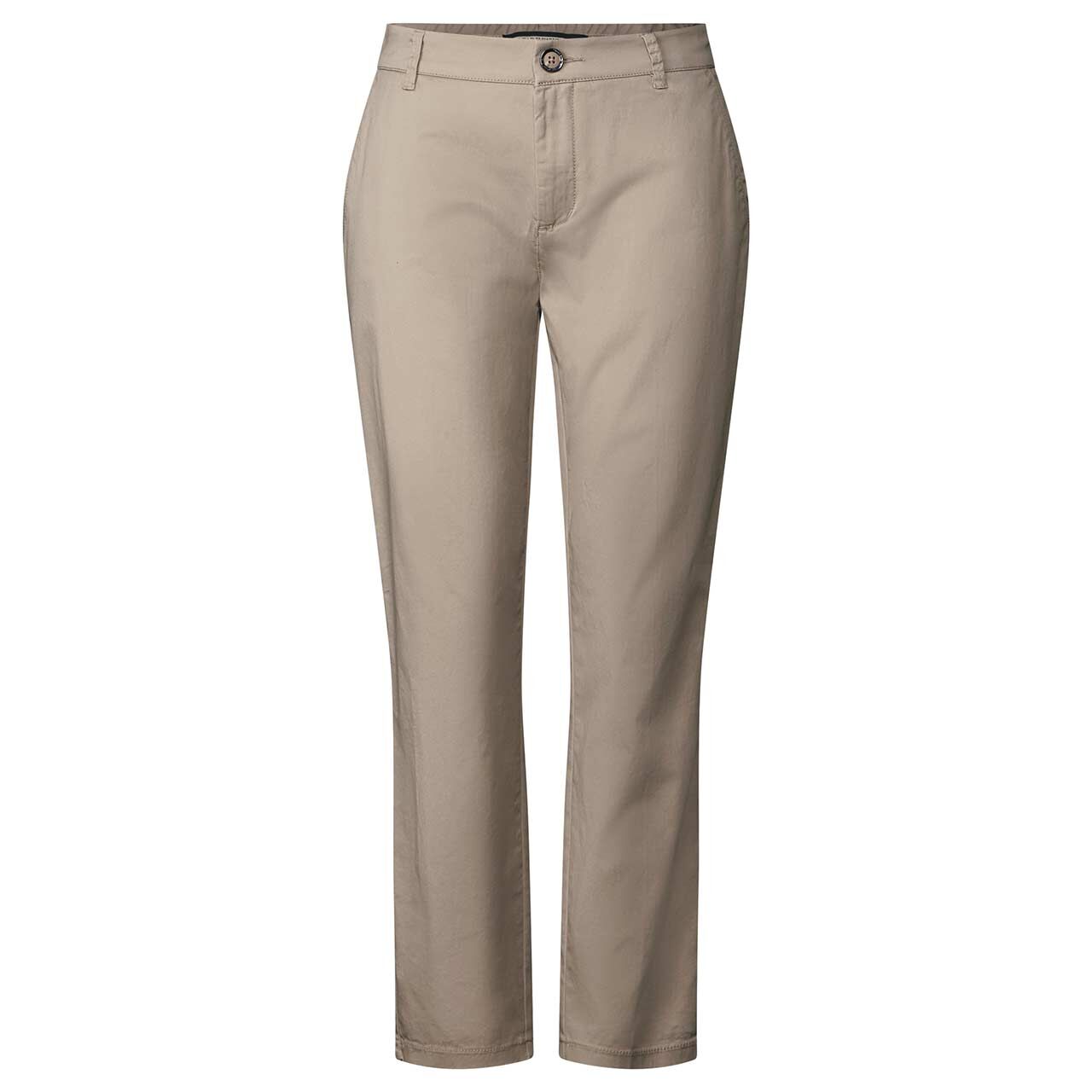 Street One Ankle Chinohose Peach Twill buff grey Street One Ankle Chinohose Peach Twill buff grey