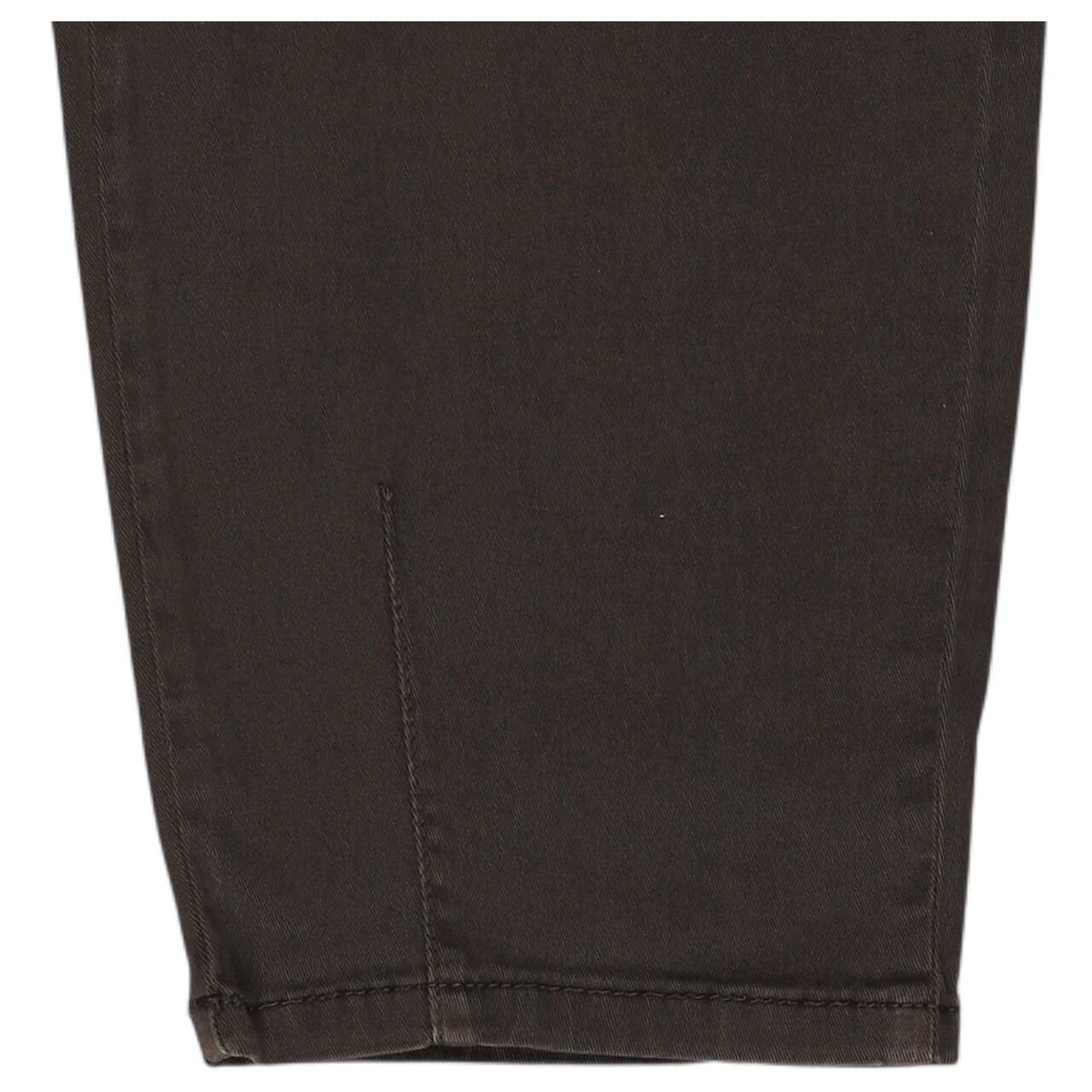 Damen 7/8 Jeans Bobbie von MAC in Dunkelgrau, Detailansicht Saum