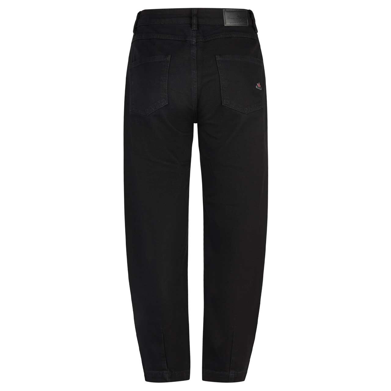 Damen 7/8 Jeans Ballon von Buena Vista in Schwarz, Rückansicht