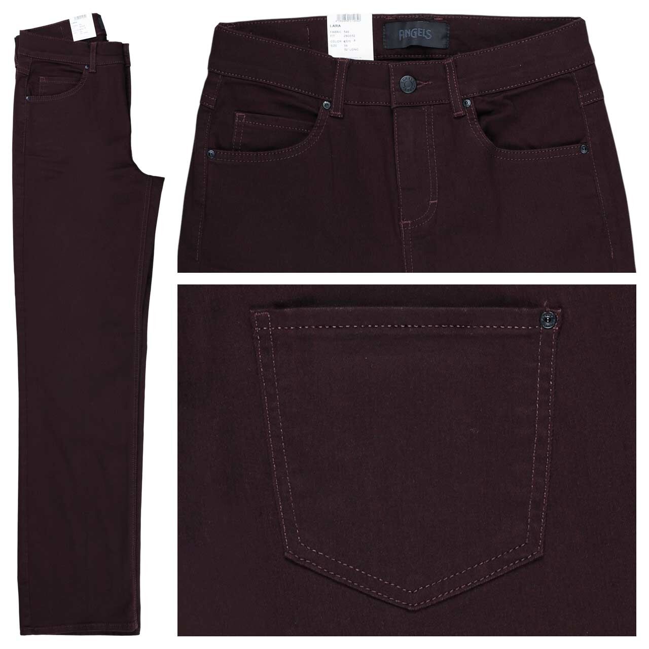 Angels Lara Jeans deep wine used