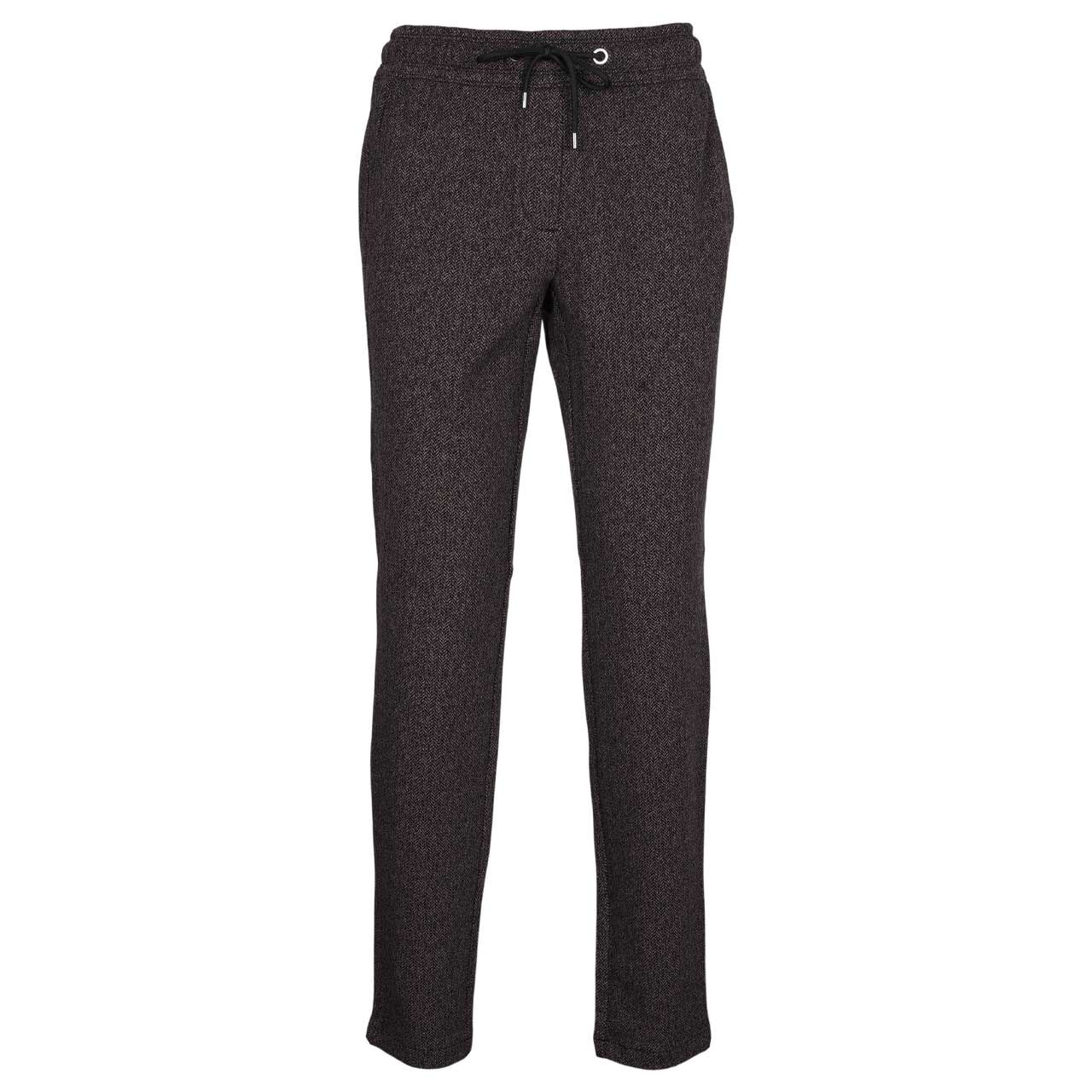 Cecil Tracey Baumwollhose Jogpants truffle brown dessin
