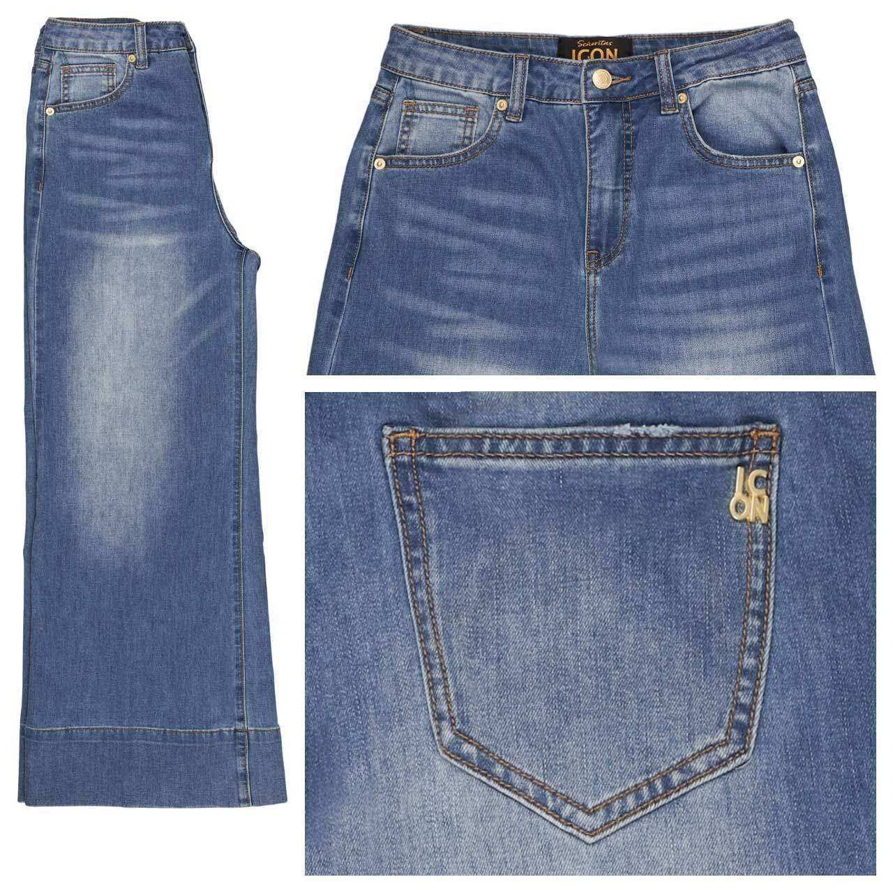Senoritas ICON Long Beach 7/8 Jeans pacific blue