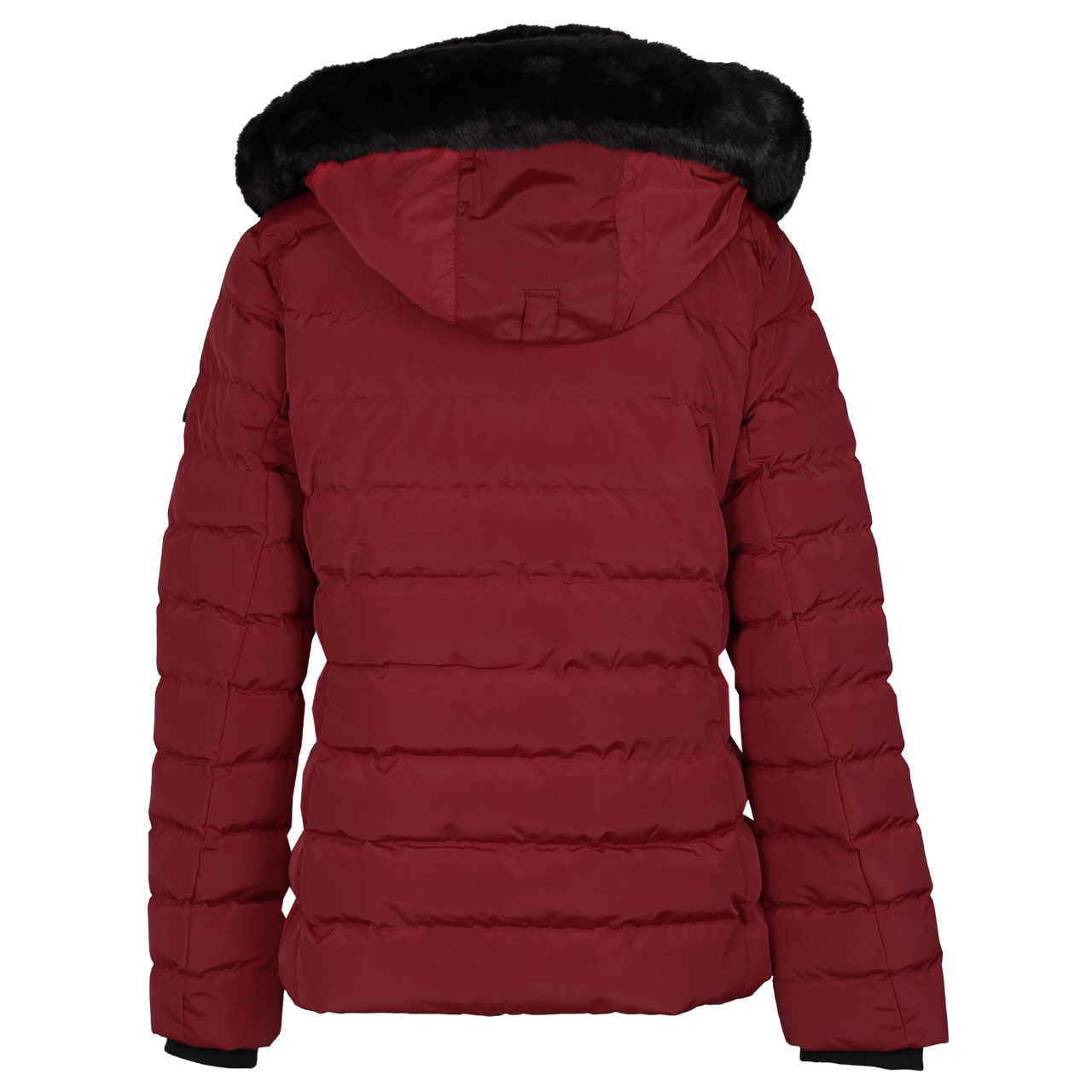 Damen Jacke Santorin von Wellensteyn in Dunkelrot, Rückansicht