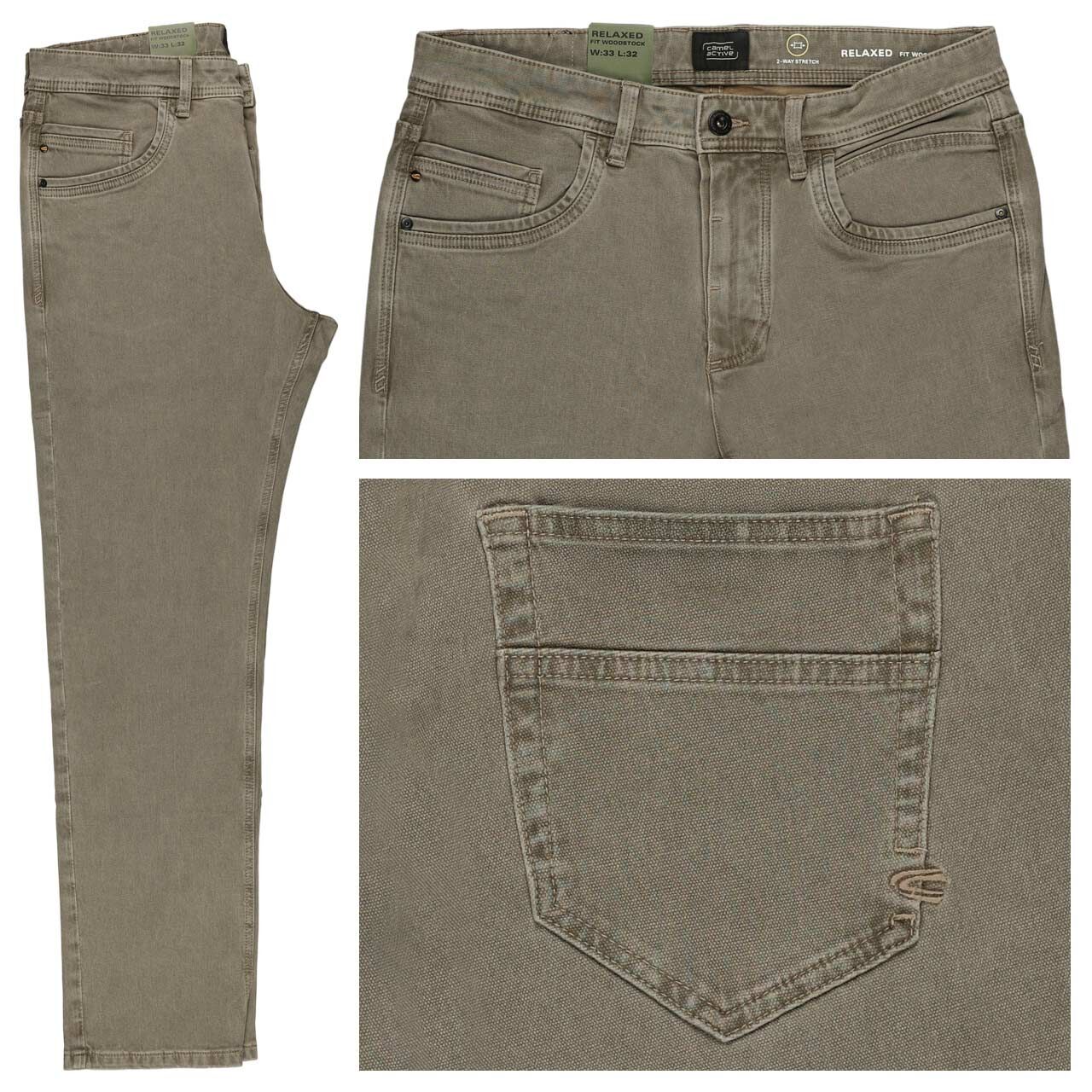 Camel active Woodstock Jeans khaki