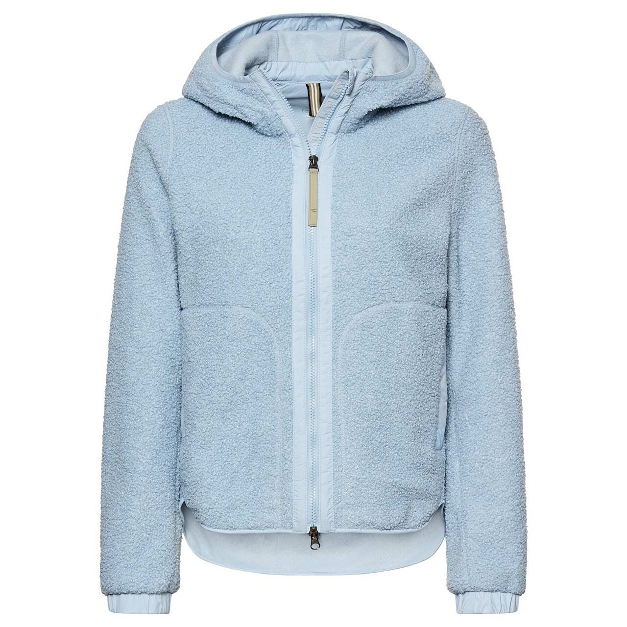 Camel active Damen Teddyjacke light blue