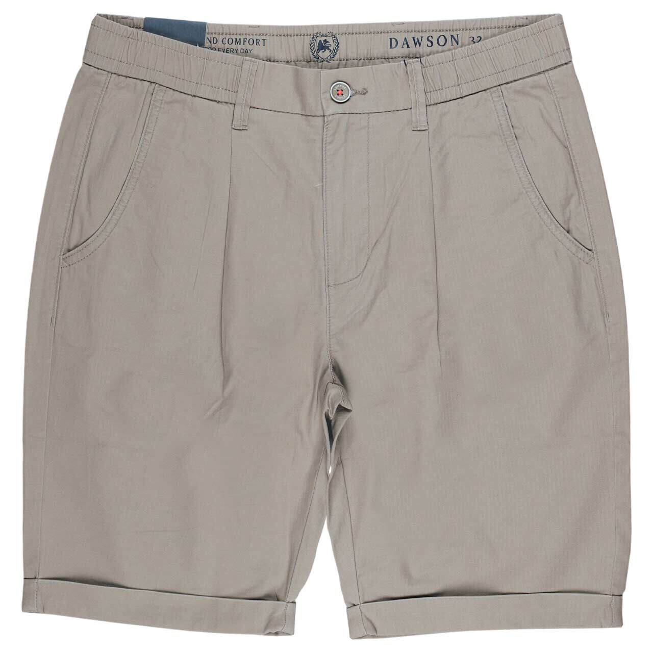 Herren Baumwoll Bermuda Dawson von Lerros in Beige, Vorderansicht