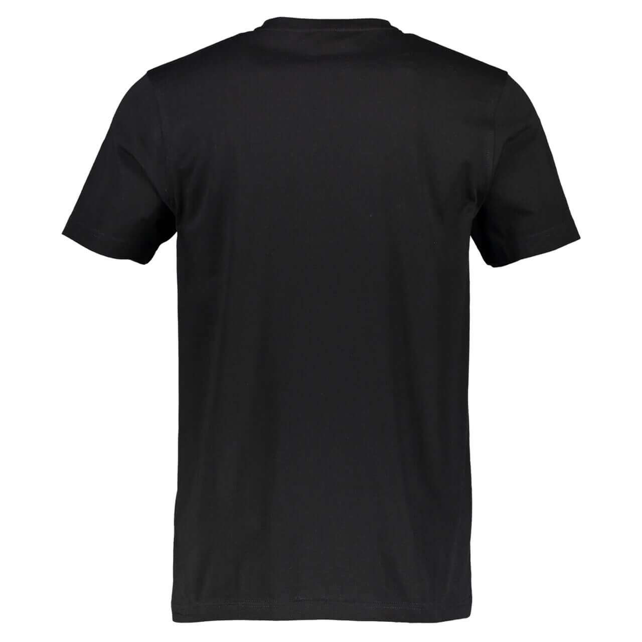 Lerros T-Shirts Doppelpack für Herren in Schwarz, FarbNr.: 200 