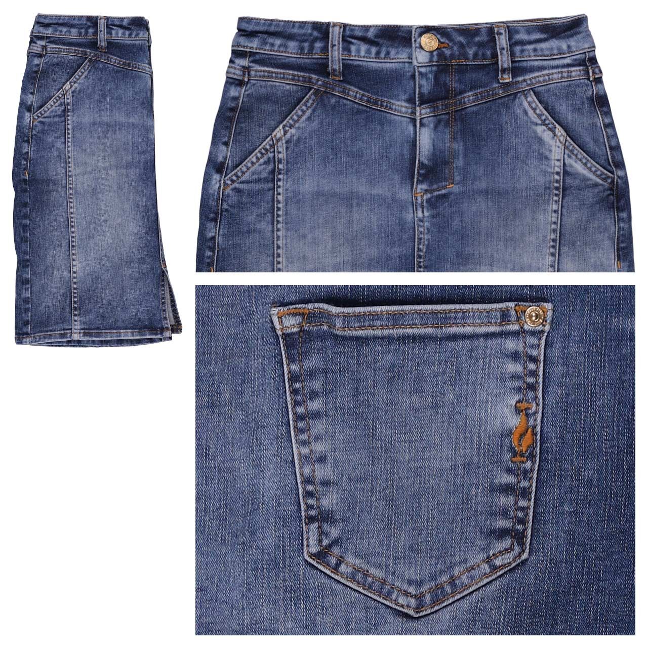 Blue Fire Damen Jeansrock Lily medium blue Blue Fire Damen Jeansrock Lily medium blue