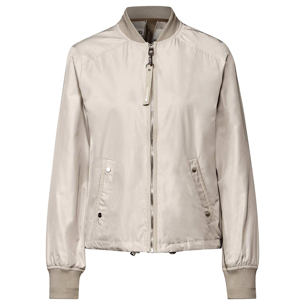 Street One Damen Jacke Short Bomber Jacket pearly sand