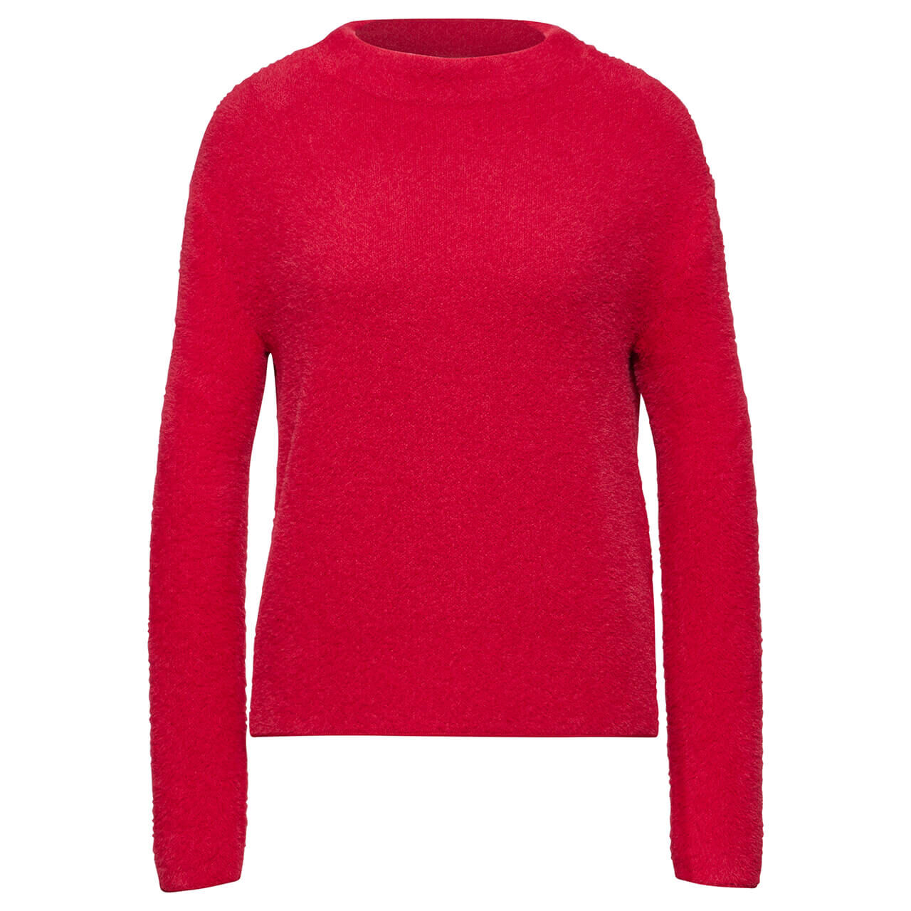 Street One Damen Pullover Featheryarn Sweater intense red