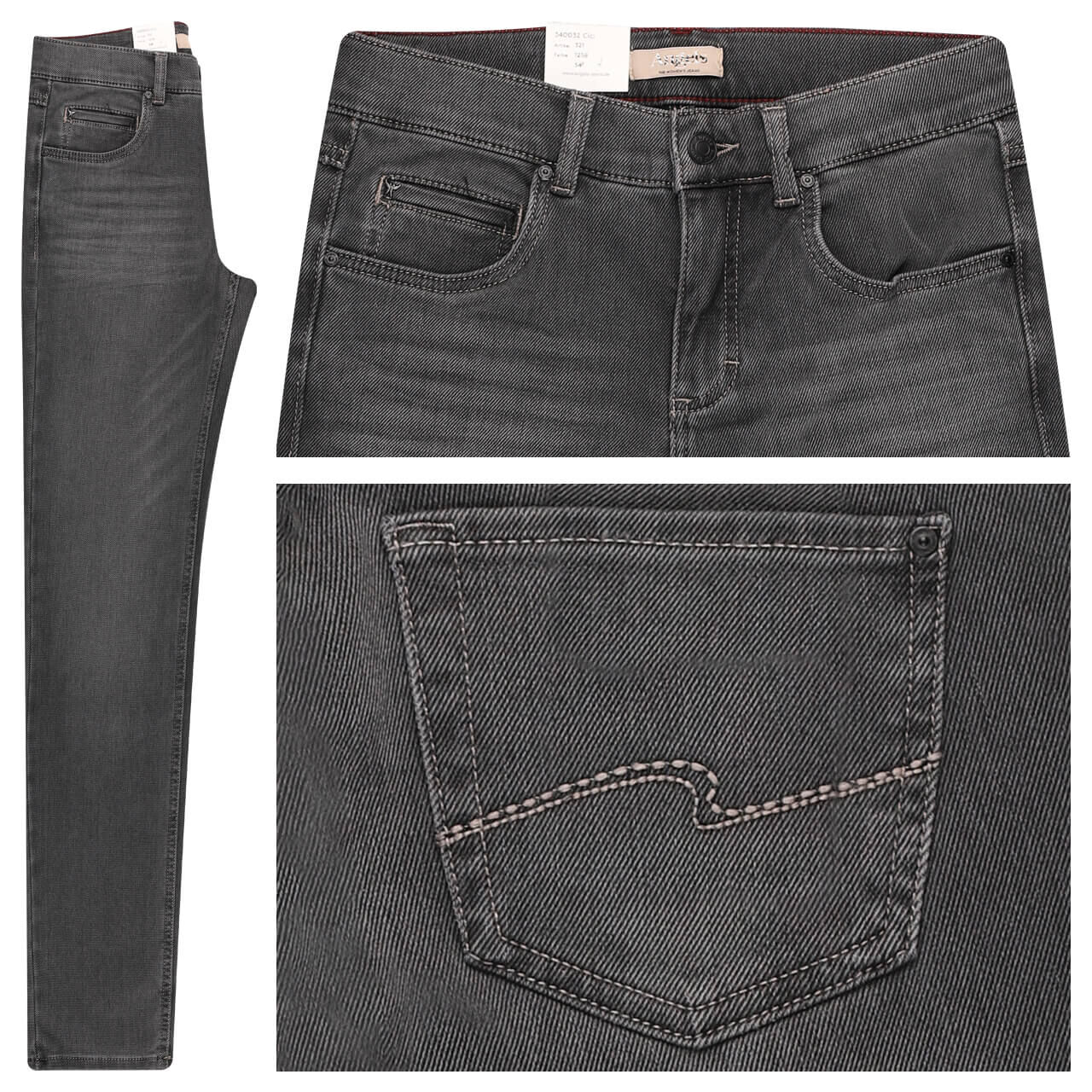 Angels Cici Jeans grey used buffi thermo denim