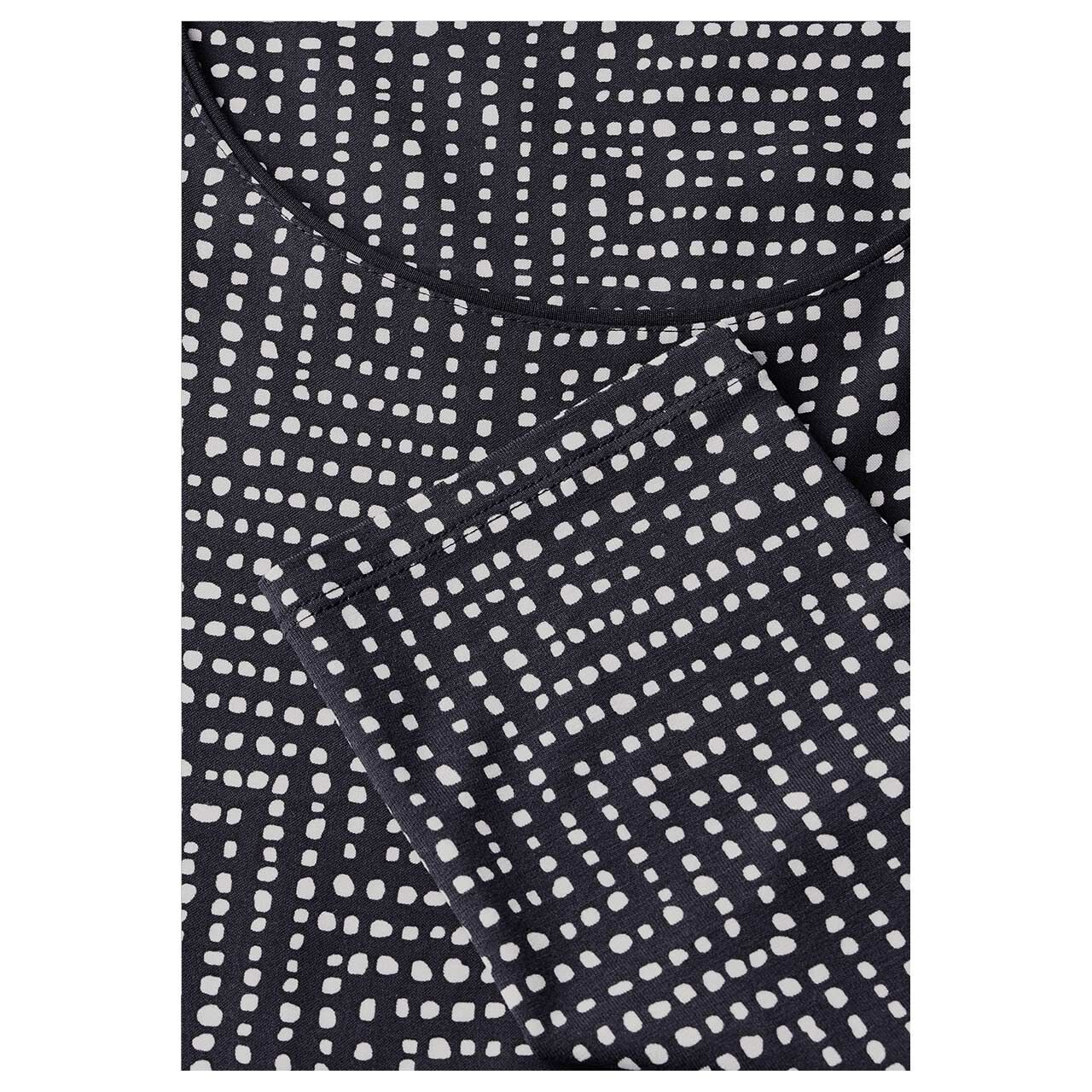 Street One Damen 3/4 Arm Shirt Evi deep tint blue