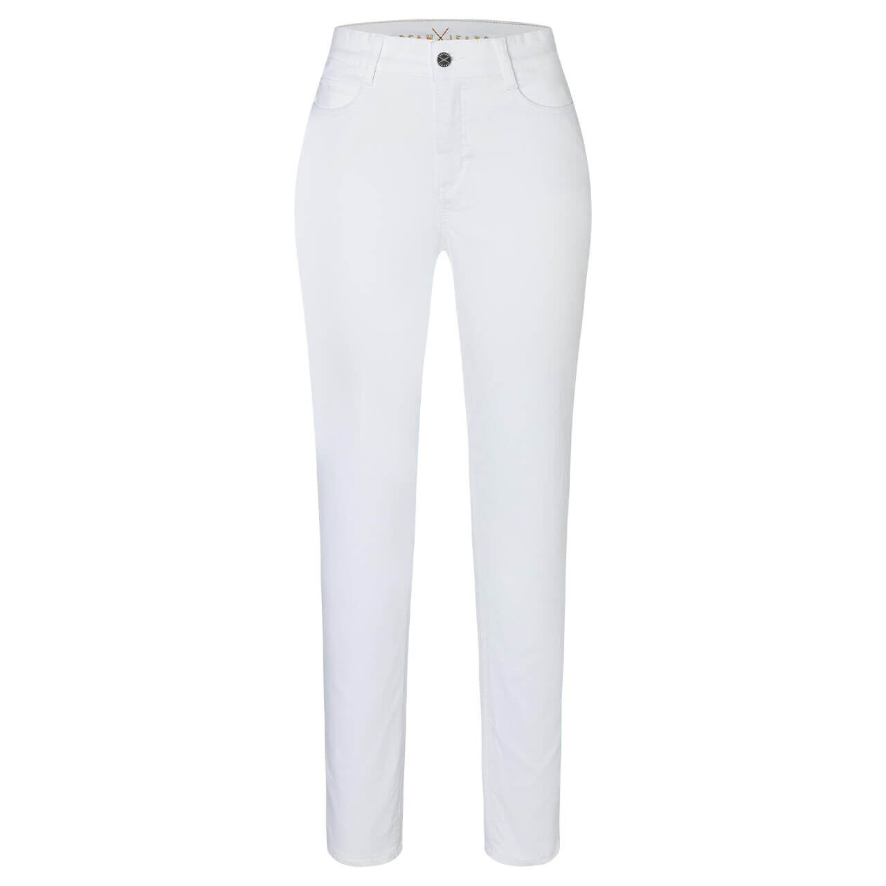 Damenjeans Dream von MAC in Weiß, Vorderansicht