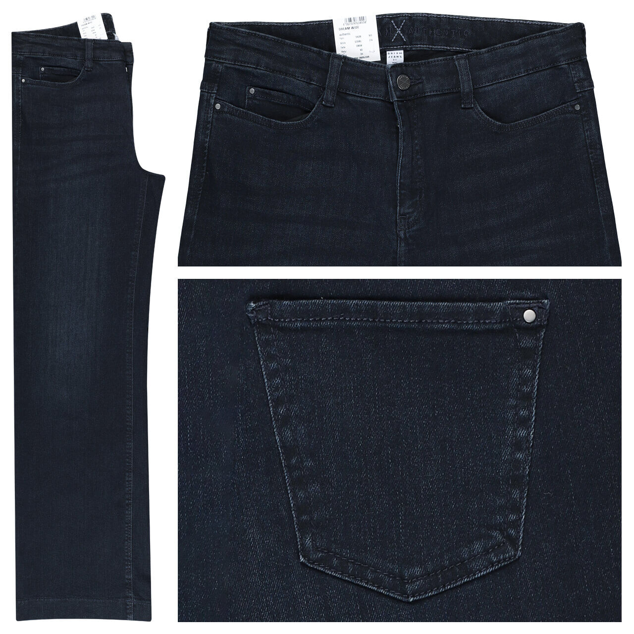 MAC Dream Wide Jeans midnight blue wash MAC Dream Wide Jeans midnight blue wash