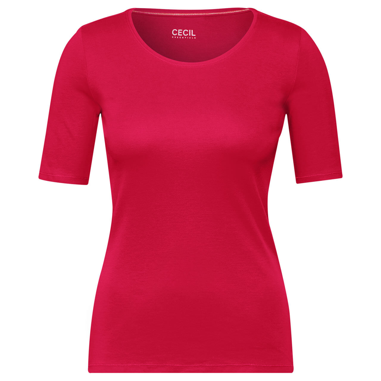 Cecil Damen T-Shirt Lena granita red