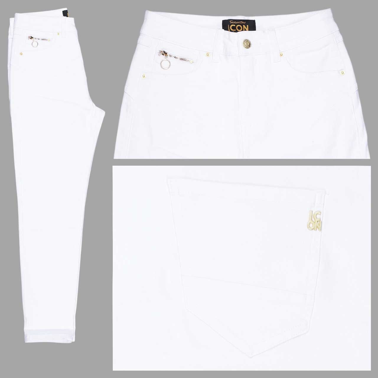 Senoritas ICON California Sunrise 7/8 Jeans white