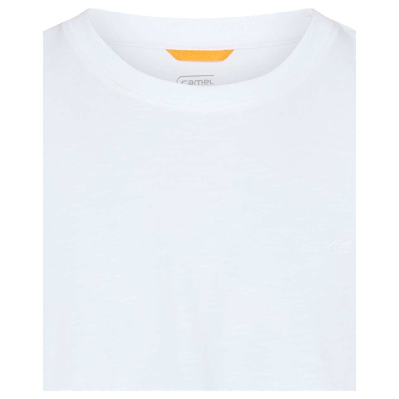 Herren T-Shirt von Camel active in Weiß, detaillierte Vorderansicht