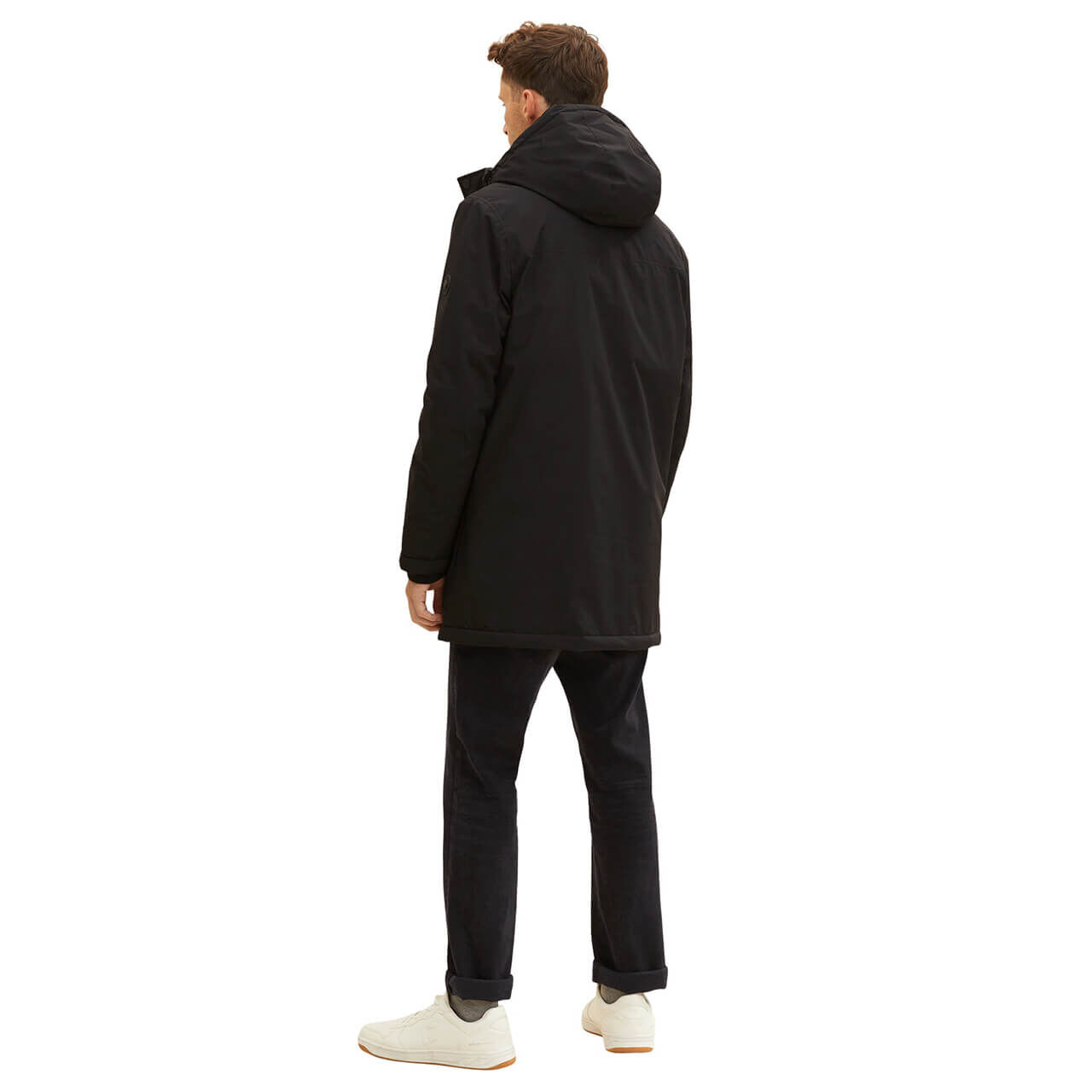 Tom Tailor Herren Jacke Technical Parka black