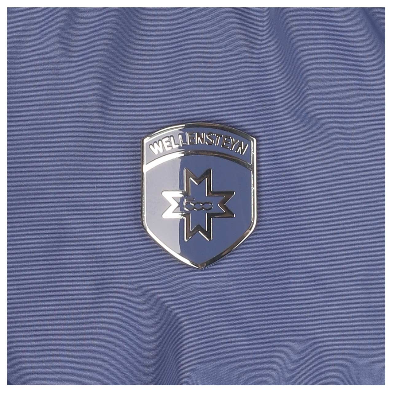 Damen Jacke Astoria Short von Wellensteyn in Flieder, Detailansicht Logo