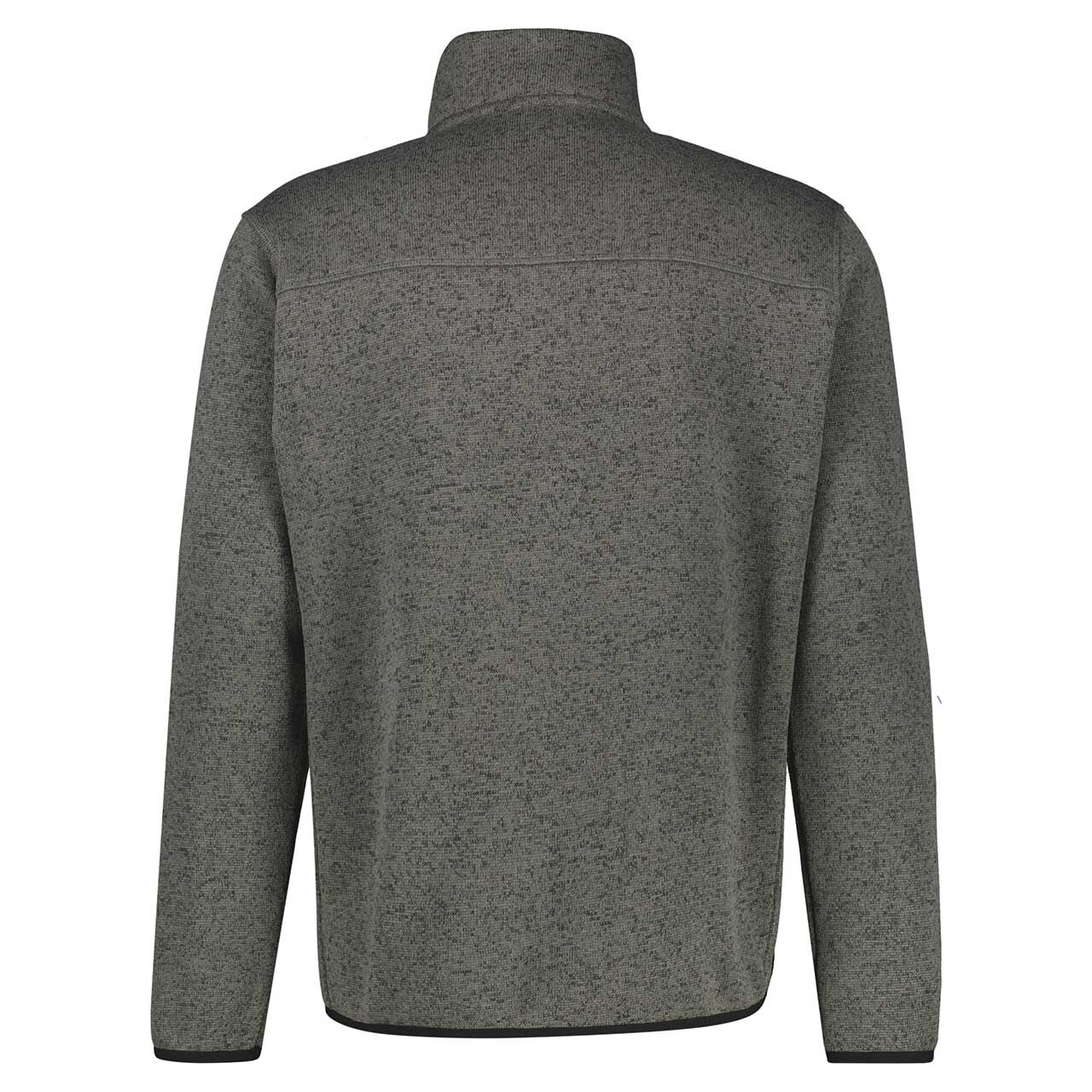 Herren Sweatjacke von Lerros in Grau meliert, Rückansicht