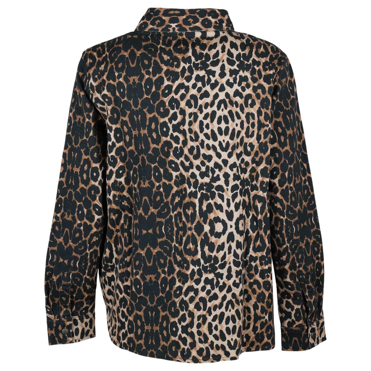  Damen Hemdjacke von Camel active in Hellbraun mit Print, Rückansicht