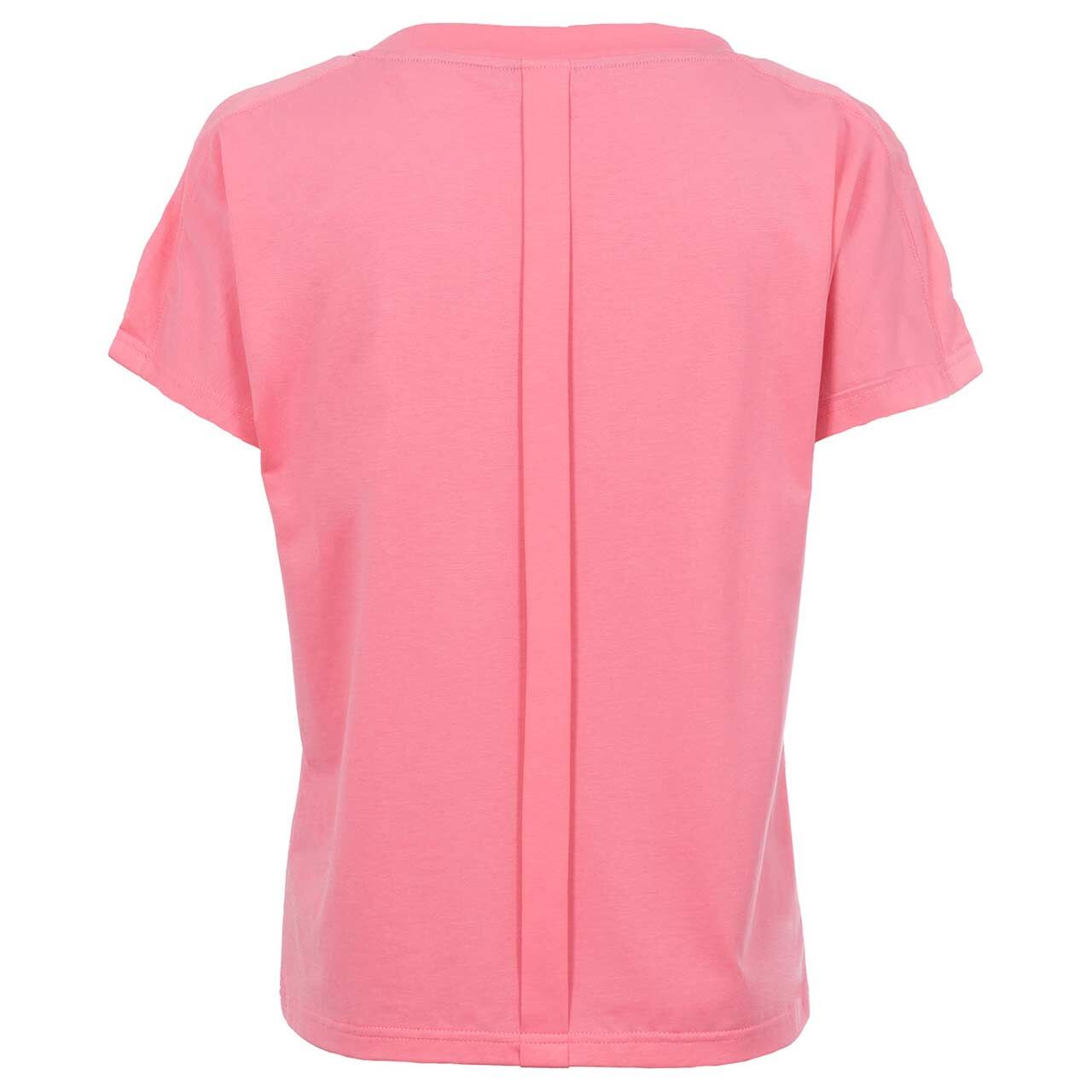 Damen T-Shirt von Soquesto in Rosa mit Print, Rückansicht