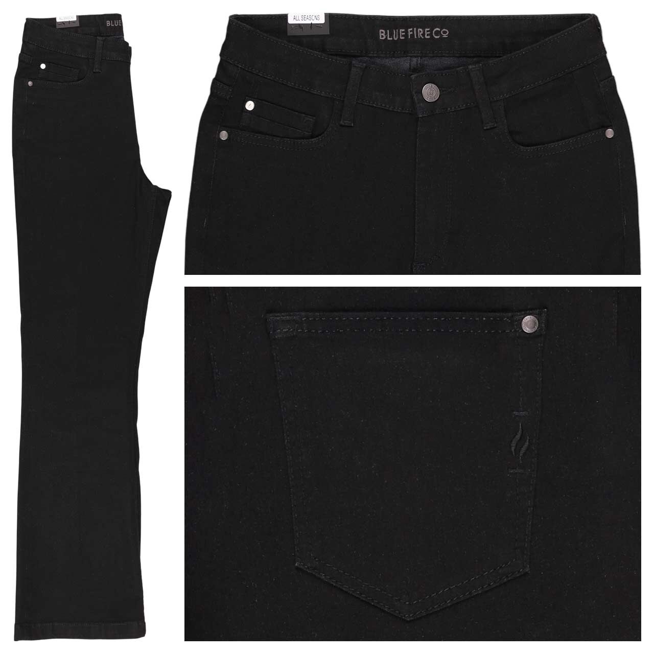 Blue Fire Sunny Jeans black
