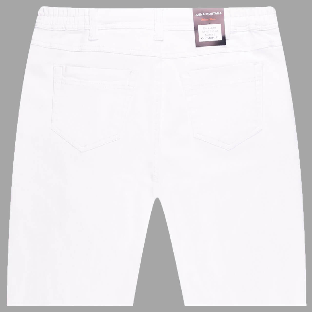 Anna Montana Dora Milano 3/4 Jeans white
